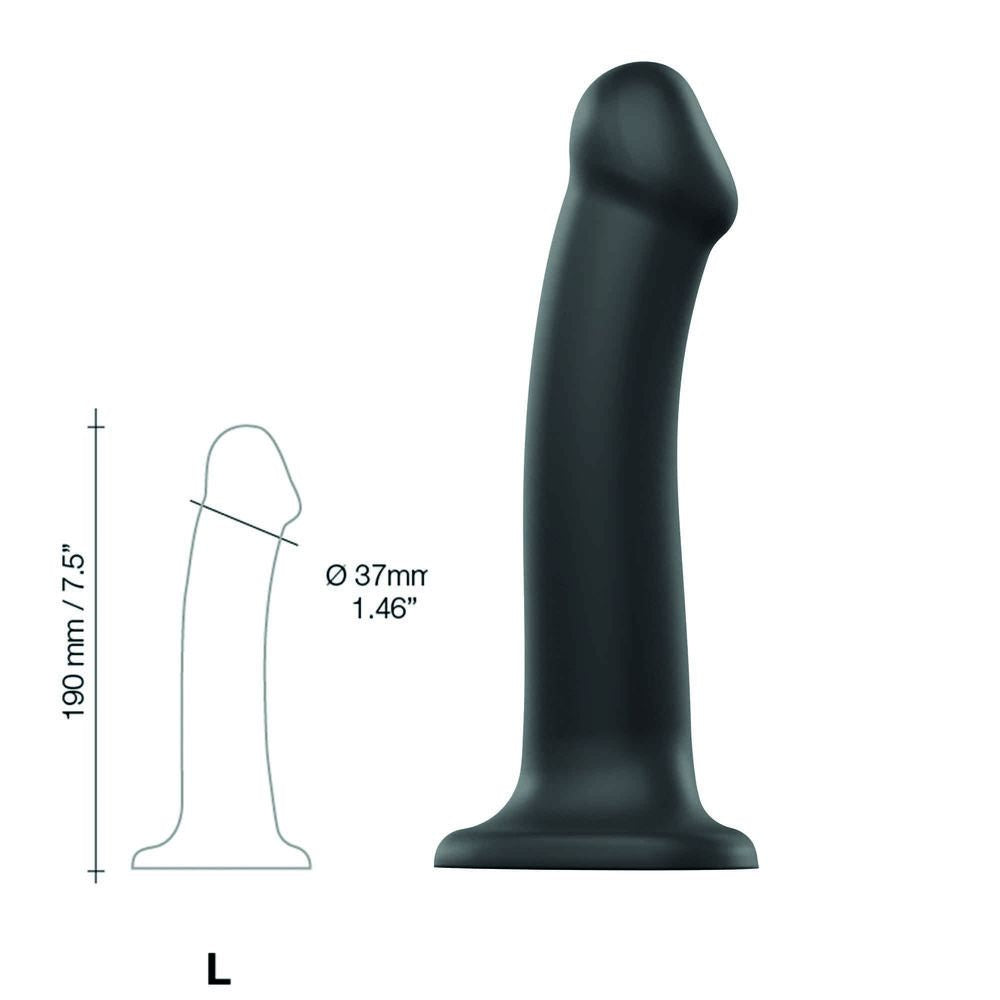 Dildo Semi-Réaliste Double Densité – Strap-On Élégant