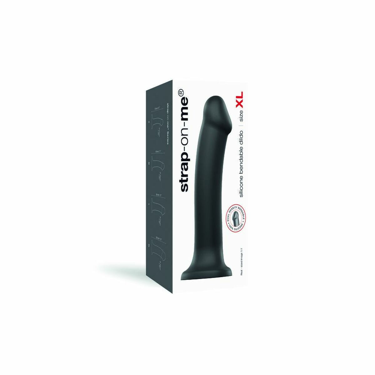 Dildo Semi-Réaliste Double Densité – Strap-On Élégant