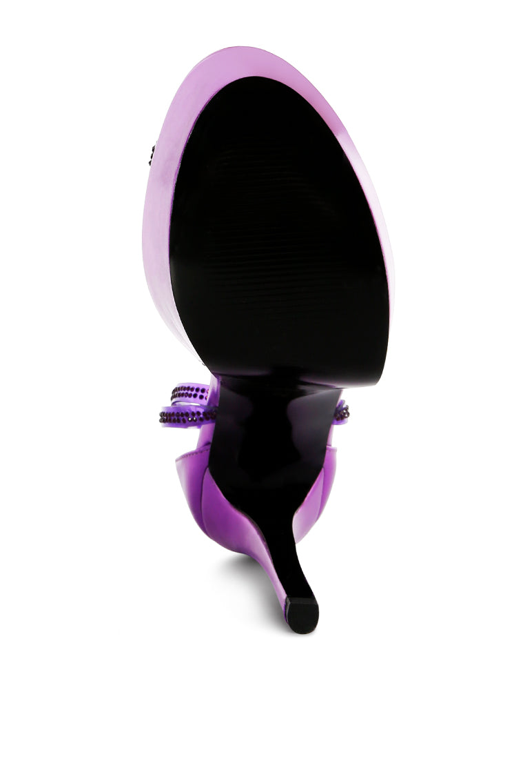 Escarpins Strassés – Modèle Cendrillon Chic