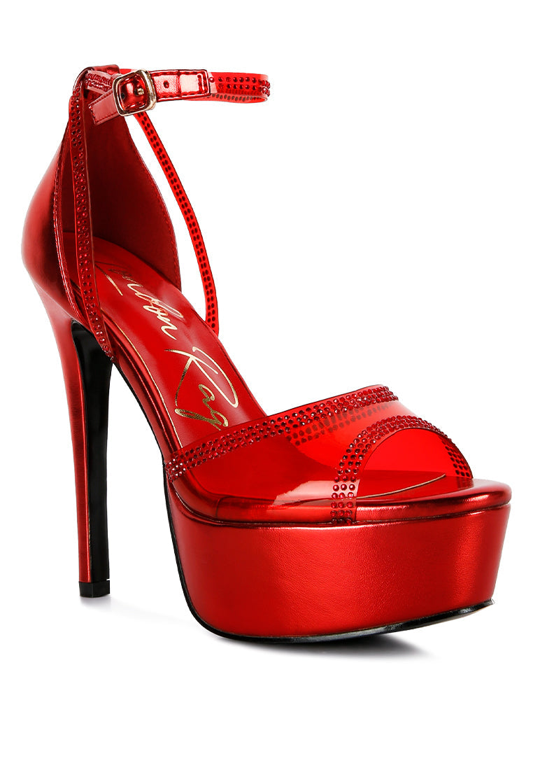 Escarpins Strassés – Modèle Cendrillon Chic