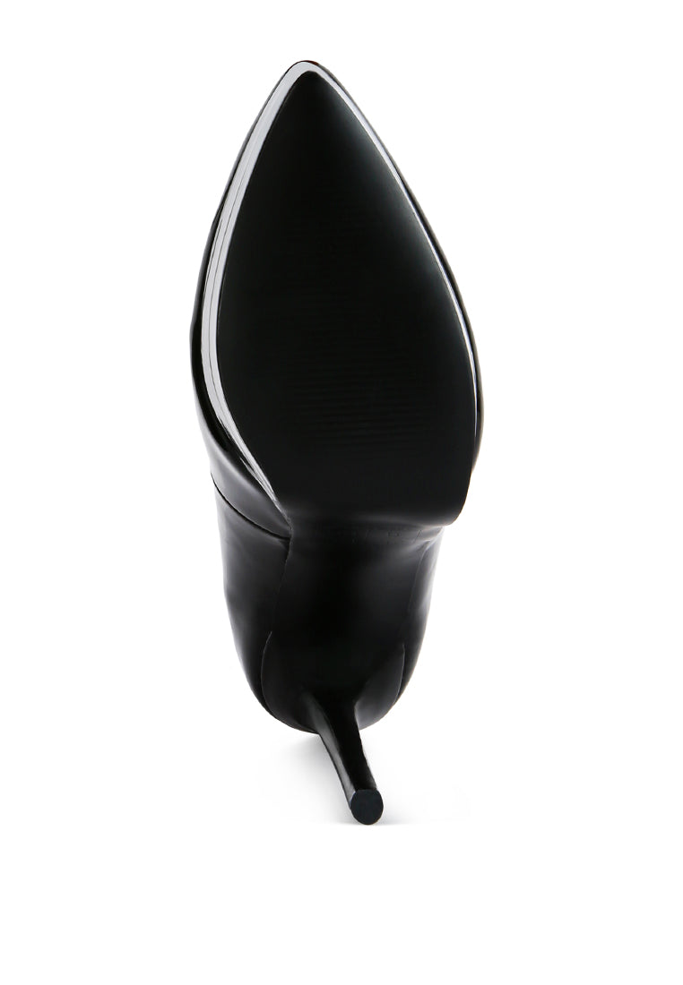 Escarpins Vernis – Plateforme Élégante