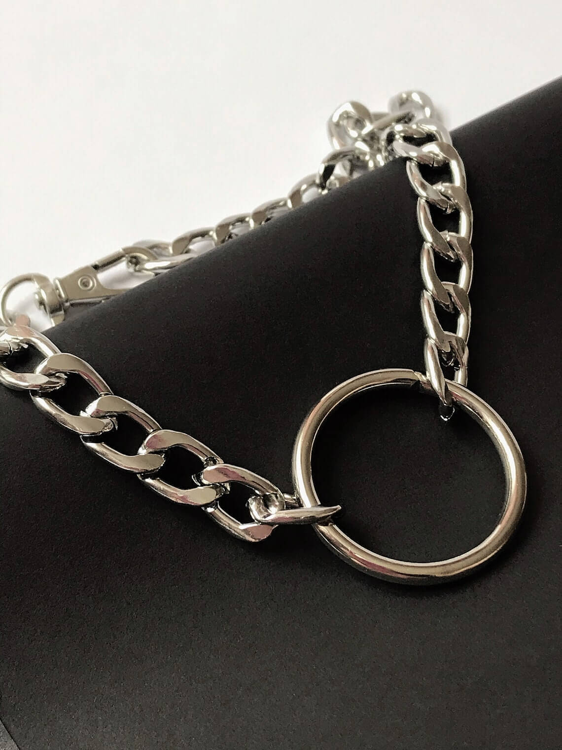 Collier Anneau Chaîne – Bijou Choker
