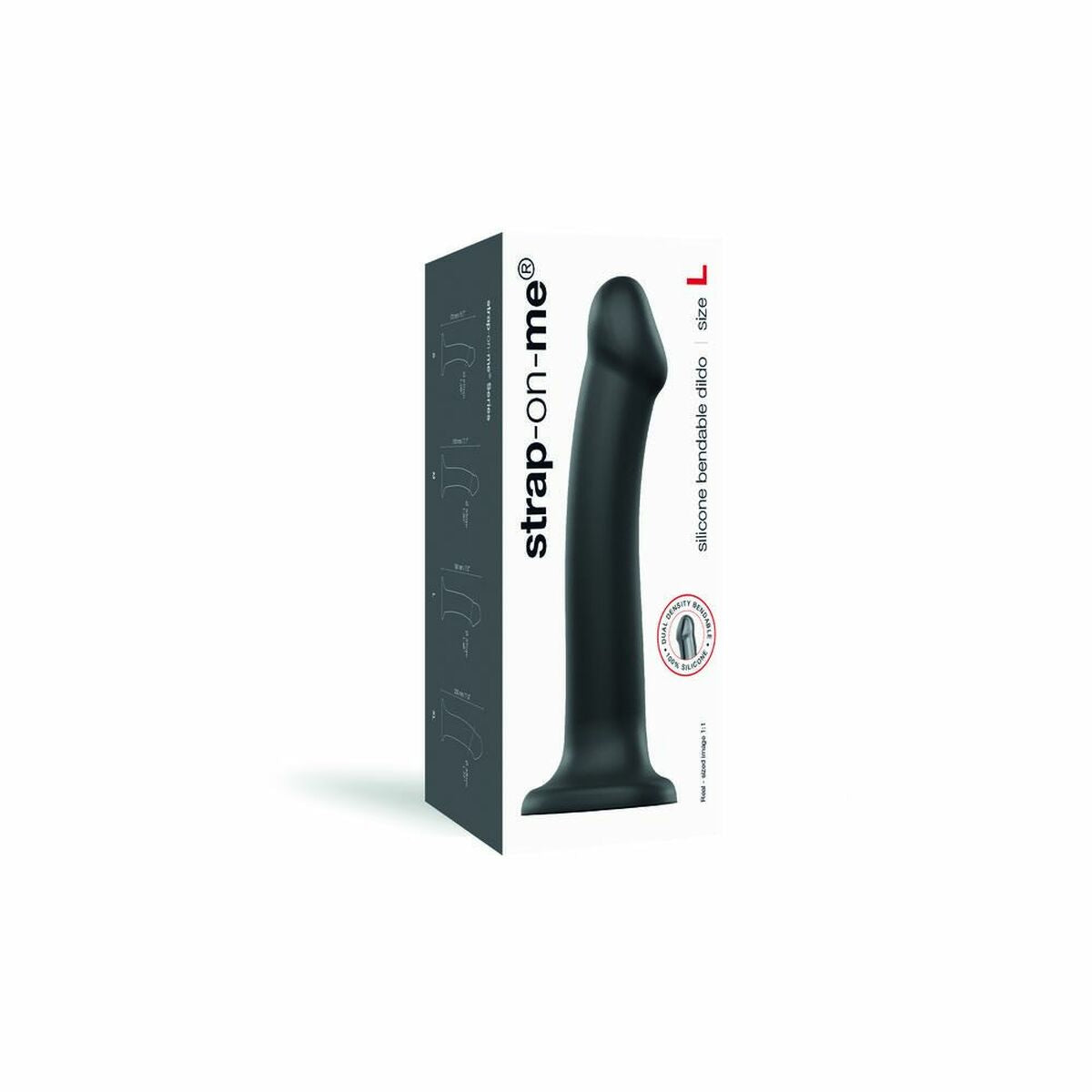 Dildo Semi-Réaliste Double Densité – Strap-On Élégant