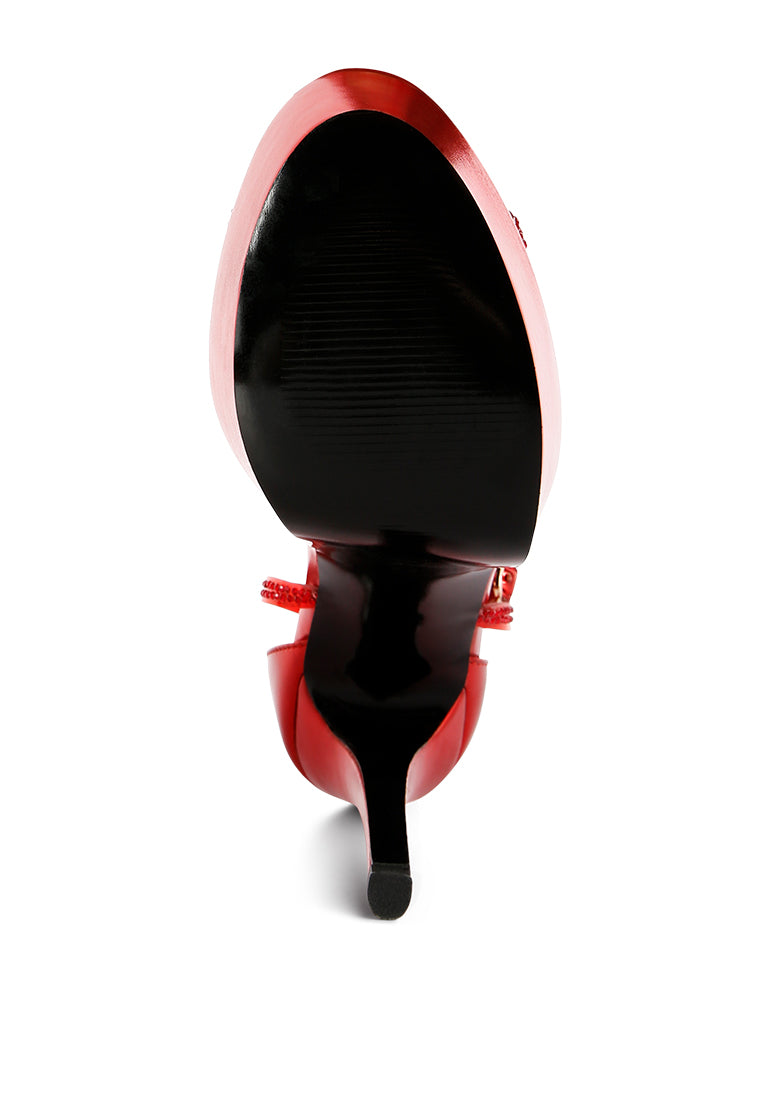 Escarpins Strassés – Modèle Cendrillon Chic