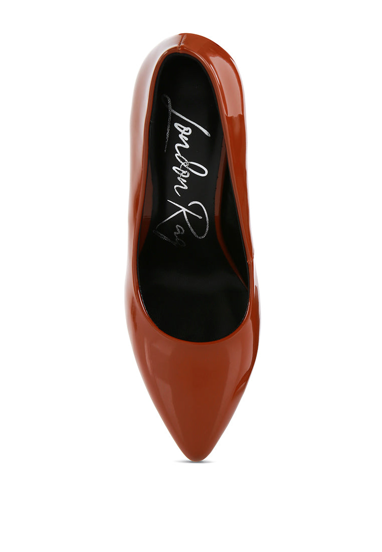 Escarpins Vernis – Plateforme Élégante
