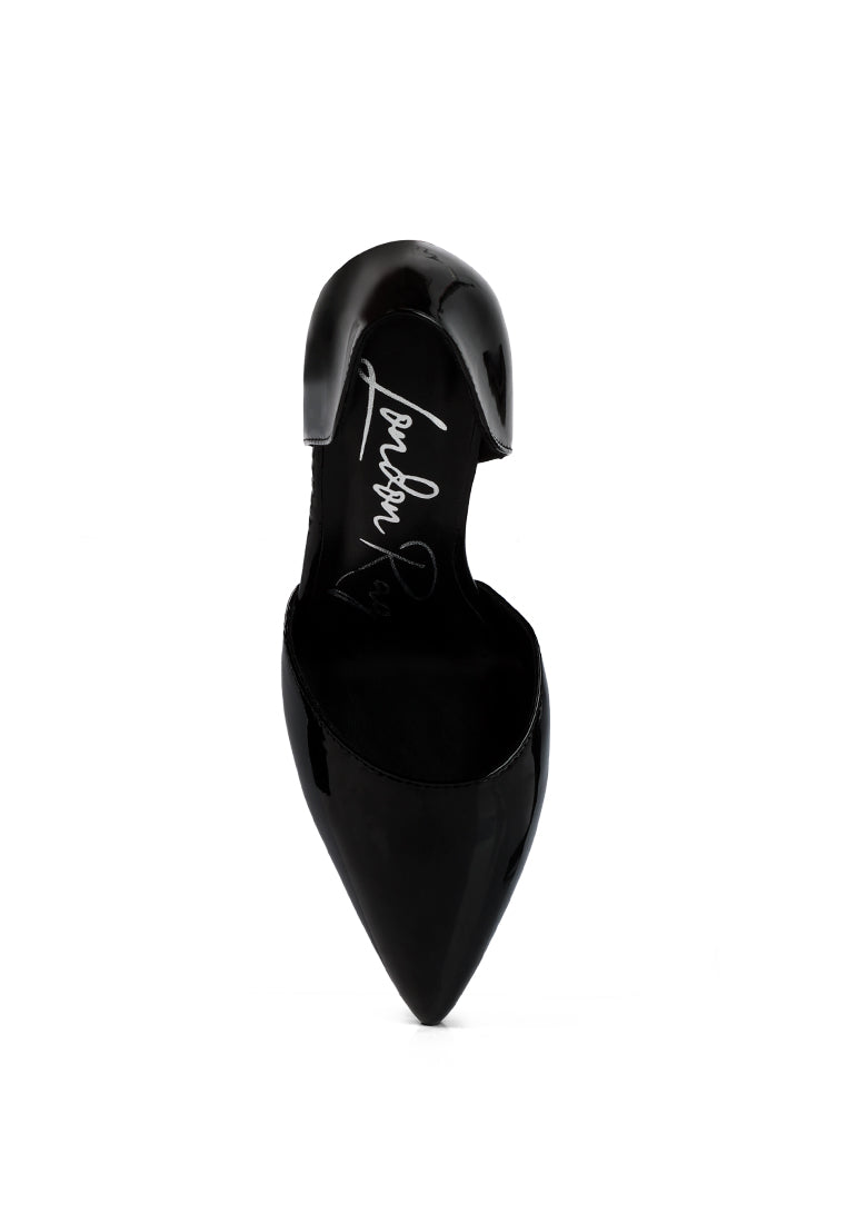 Escarpins Candy Cane – Simili Cuir Vernis
