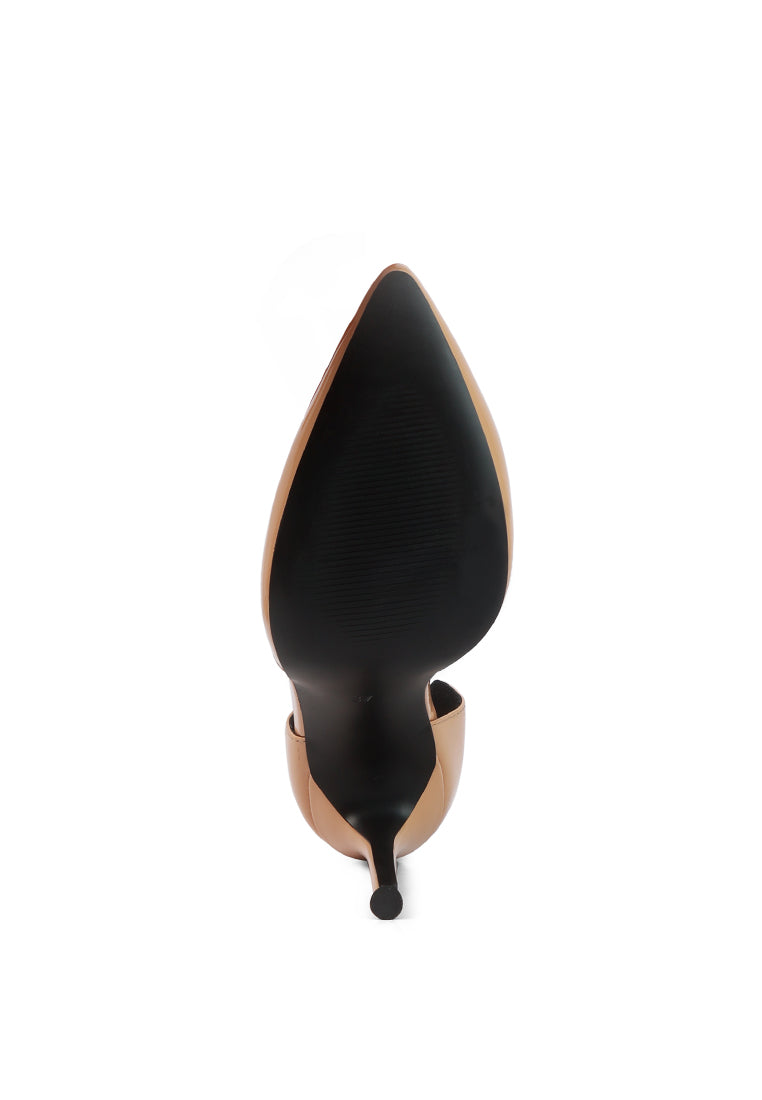 Escarpins Candy Cane – Simili Cuir Vernis